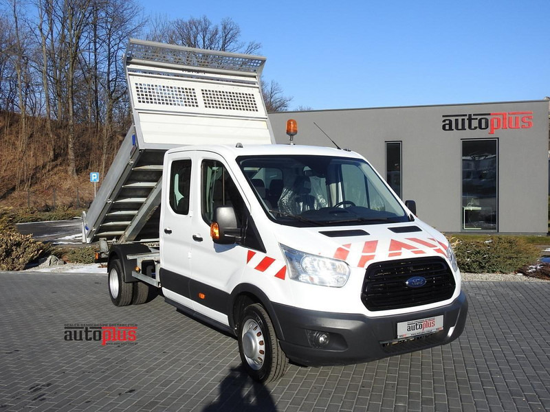 Ford TRANSIT WYWROTKA PODWÓJNA KABINA DOKA 6 MIEJSC TEMPOMAT KLIMATYZ - Volquete furgoneta, Furgoneta combi: foto 1 Ford TRANSIT WYWROTKA PODWÓJNA KABINA DOKA 6 MIEJSC TEMPOMAT KLIMATYZ - Volquete furgoneta, Furgoneta combi: foto 1