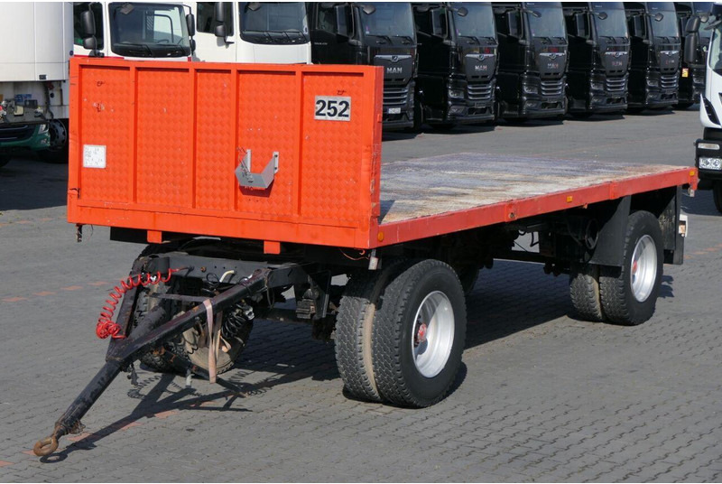 Fruehauf CODER / PRZYCZEPA DO BUDOWLANKI / Długość : 6 M / waga: 3900 kg - Remolque caja abierta: foto 1 Fruehauf CODER / PRZYCZEPA DO BUDOWLANKI / Długość : 6 M / waga: 3900 kg - Remolque caja abierta: foto 1