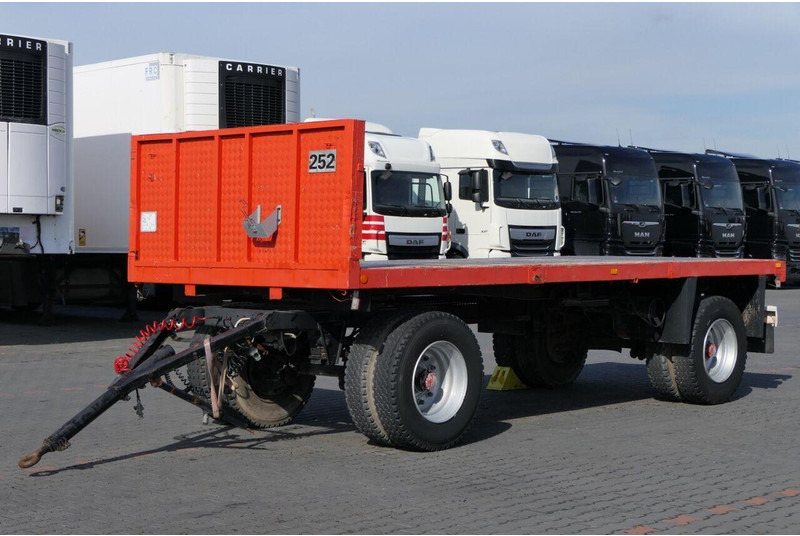 Fruehauf CODER / PRZYCZEPA DO BUDOWLANKI / Długość : 6 M / waga: 3900 kg - Remolque caja abierta: foto 2 Fruehauf CODER / PRZYCZEPA DO BUDOWLANKI / Długość : 6 M / waga: 3900 kg - Remolque caja abierta: foto 2