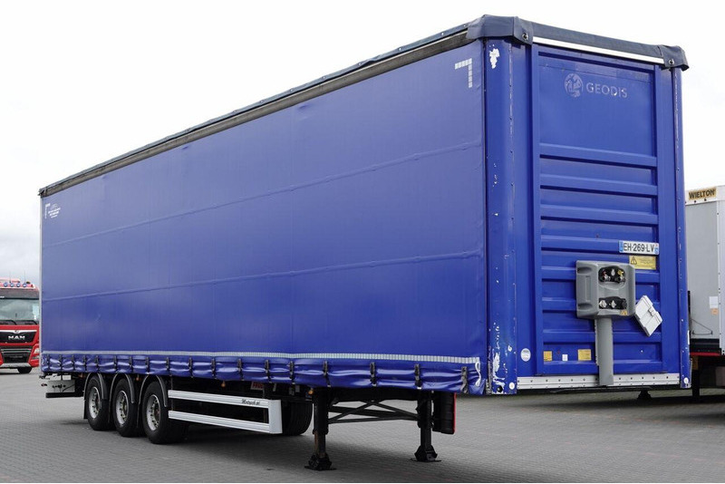 Fruehauf FIRANKA / MEGA / LOW DECK / BARDZO MOCNA PODŁOGA SZYNA-DESKA / - Semirremolque lona: foto 1 Fruehauf FIRANKA / MEGA / LOW DECK / BARDZO MOCNA PODŁOGA SZYNA-DESKA / - Semirremolque lona: foto 1