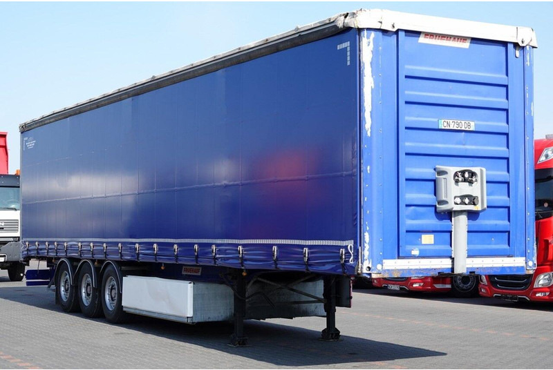 Fruehauf FIRANKA / STANDARD / MOCNA PODŁOGA SZYNA DESKA / PALECIARA / OSI - Semirremolque lona: foto 1 Fruehauf FIRANKA / STANDARD / MOCNA PODŁOGA SZYNA DESKA / PALECIARA / OSI - Semirremolque lona: foto 1