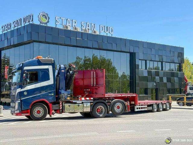 HRD Semitrailer Low Loader NRD NTS 3 Axle Tieflader - Remolque góndola rebajadas: foto 4 HRD Semitrailer Low Loader NRD NTS 3 Axle Tieflader - Remolque góndola rebajadas: foto 4