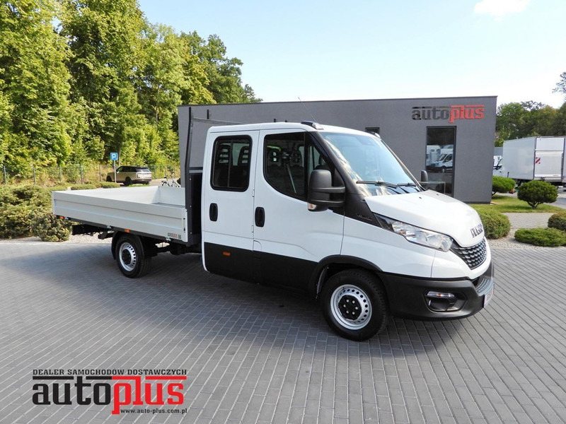 Iveco DAILY 35S14 SKRZYNIA PODWÓJNA KABINA DOKA 7 MIEJSC TEMPOMAT KLIM - Caja abierta furgoneta, Furgoneta combi: foto 1 Iveco DAILY 35S14 SKRZYNIA PODWÓJNA KABINA DOKA 7 MIEJSC TEMPOMAT KLIM - Caja abierta furgoneta, Furgoneta combi: foto 1