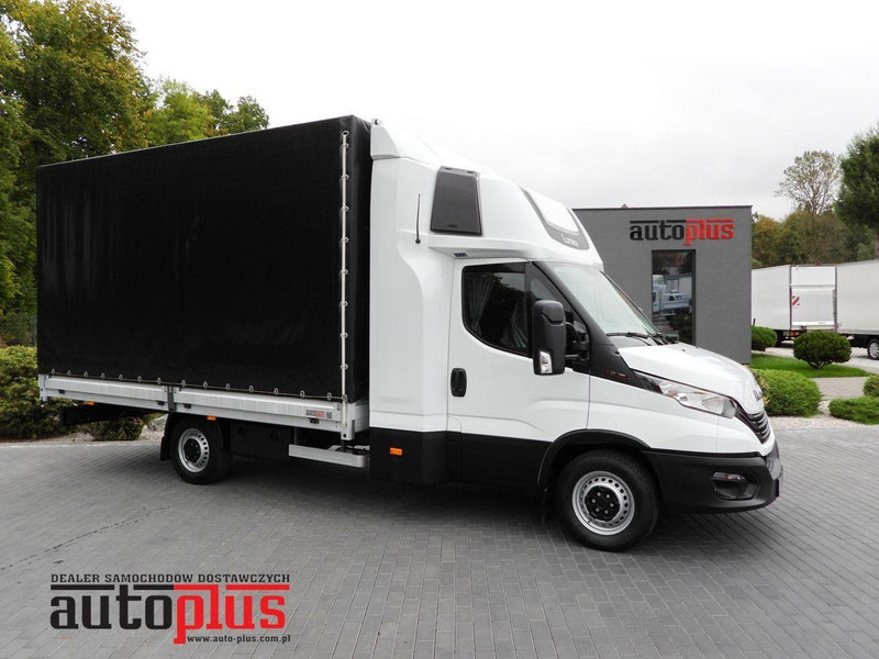 Iveco DAILY 35S18 PLANDEKA 10 PALET WEBASTO TEMPOMAT PNEUMATYKA KLIMAT - Furgoneta con caja de lona: foto 1 Iveco DAILY 35S18 PLANDEKA 10 PALET WEBASTO TEMPOMAT PNEUMATYKA KLIMAT - Furgoneta con caja de lona: foto 1