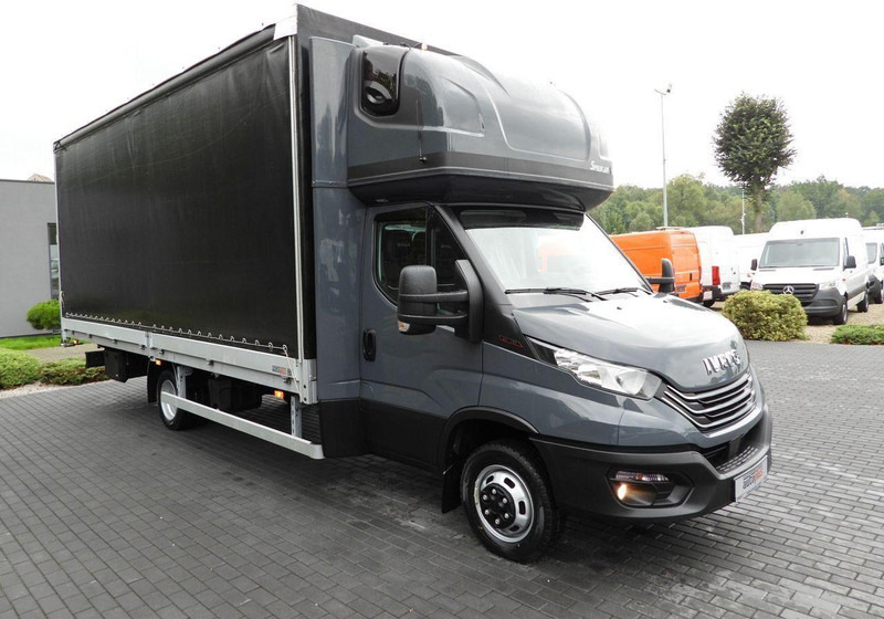 Iveco DAILY 50C18 PLANDEKA 14 PALET WEBASTO TEMPOMAT PNEUMATYKA BLIŹNI - Furgoneta con caja de lona: foto 4 Iveco DAILY 50C18 PLANDEKA 14 PALET WEBASTO TEMPOMAT PNEUMATYKA BLIŹNI - Furgoneta con caja de lona: foto 4