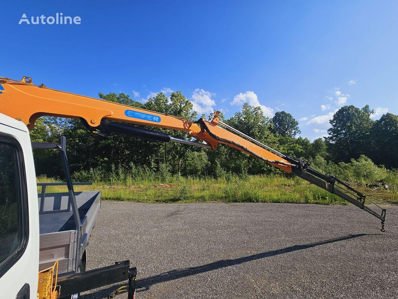 Caja abierta furgoneta, Furgoneta combi Iveco Daily 35c-15 Doka flatbed + crane Effer: foto 20