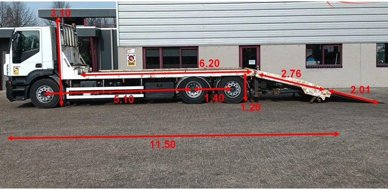 Iveco TGA 33.480 - Machine transporter - Camión portavehículos: foto 4 Iveco TGA 33.480 - Machine transporter - Camión portavehículos: foto 4