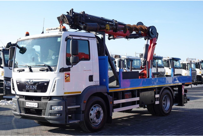 MAN TGM 15 .290 / HDS HC 190 + WIERTŁO 2 mb / WIERTNICA / STEROWANIE - Perforadora: foto 1 MAN TGM 15 .290 / HDS HC 190 + WIERTŁO 2 mb / WIERTNICA / STEROWANIE - Perforadora: foto 1