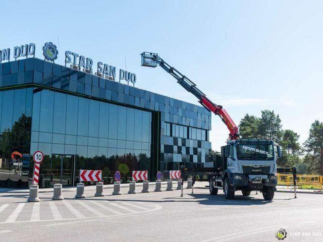 MAN TGM 18.320 4x4 PALFINGER PK 27002 Basket NEW ! - Camión caja abierta, Camión grúa: foto 2 MAN TGM 18.320 4x4 PALFINGER PK 27002 Basket NEW ! - Camión caja abierta, Camión grúa: foto 2