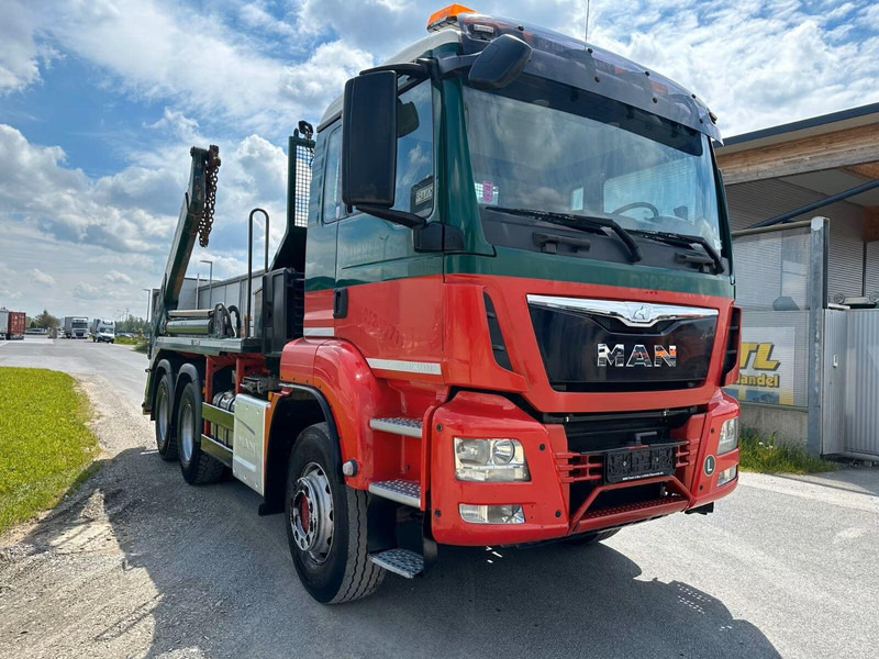 MAN TGS 26.400 - Meiller AK 16 MT Absetzkipper - Camión portacontenedor de cadenas: foto 5 MAN TGS 26.400 - Meiller AK 16 MT Absetzkipper - Camión portacontenedor de cadenas: foto 5