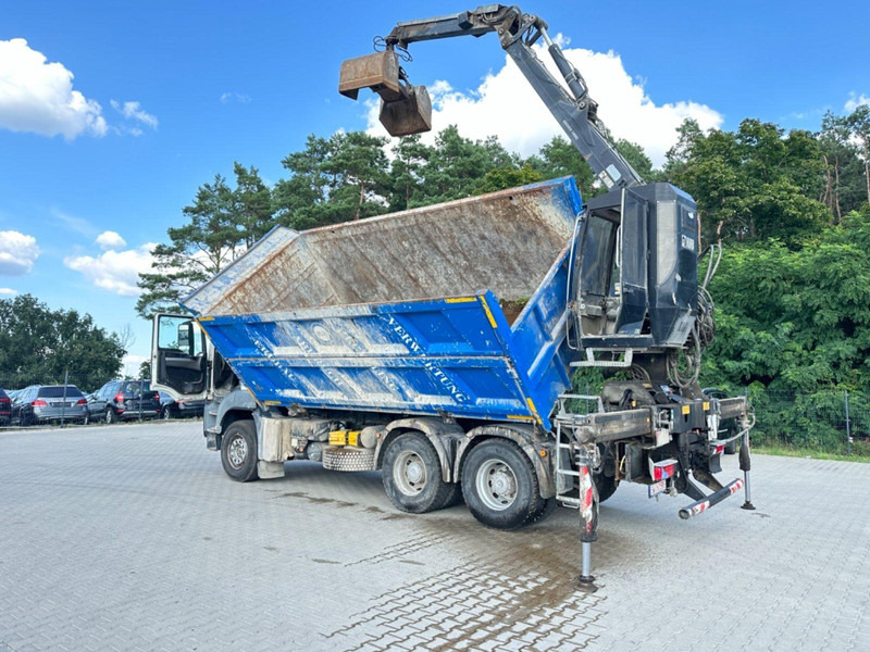 MAN TGS 26.440 6x4 Tipper + Crane Loglift 120S - Camión volquete, Camión grúa: foto 5 MAN TGS 26.440 6x4 Tipper + Crane Loglift 120S - Camión volquete, Camión grúa: foto 5