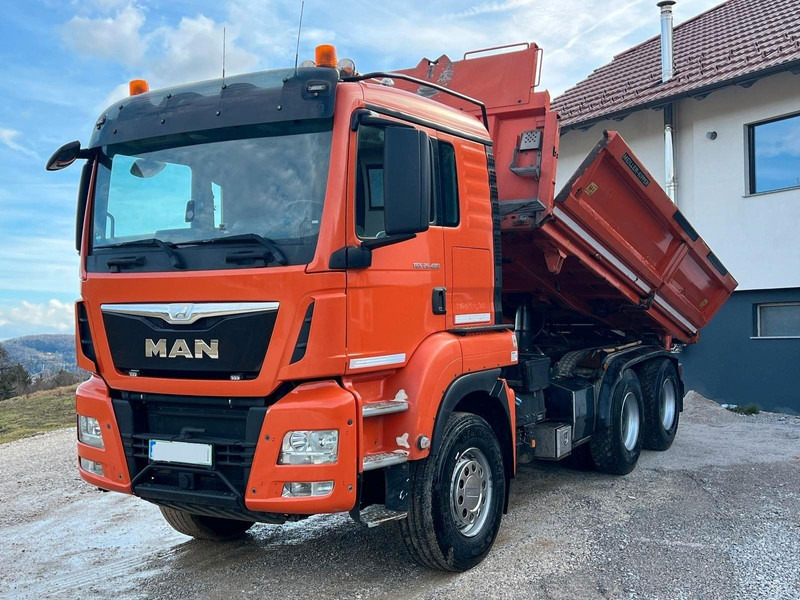 MAN TGS 26.480 6x4 Meiller three sided b Tipper - Camión volquete: foto 3 MAN TGS 26.480 6x4 Meiller three sided b Tipper - Camión volquete: foto 3