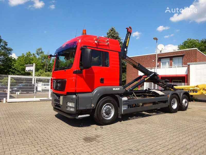 MAN TGS 26.480 Hook lift truck 6x2 - Camión multibasculante: foto 1 MAN TGS 26.480 Hook lift truck 6x2 - Camión multibasculante: foto 1