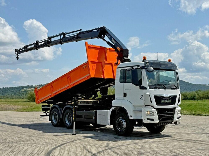 MAN TGS 33.440 * HIAB X-HIDUO 188 E-5 + FUNK * 6x4 - Camión volquete, Camión grúa: foto 2 MAN TGS 33.440 * HIAB X-HIDUO 188 E-5 + FUNK * 6x4 - Camión volquete, Camión grúa: foto 2