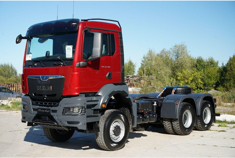 MAN TGS 33.480 / 6x6 / DO ZABUDOWY / FABRYCZNIE NOWY 2025 - Camión chasis: foto 2 MAN TGS 33.480 / 6x6 / DO ZABUDOWY / FABRYCZNIE NOWY 2025 - Camión chasis: foto 2