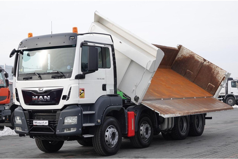 Leasing de MAN TGS 35.480 / 8x4 / WYWROTKA / BORDMATIC / HYDROBURTA / OPONY 100 MAN TGS 35.480 / 8x4 / WYWROTKA / BORDMATIC / HYDROBURTA / OPONY 100: foto 8