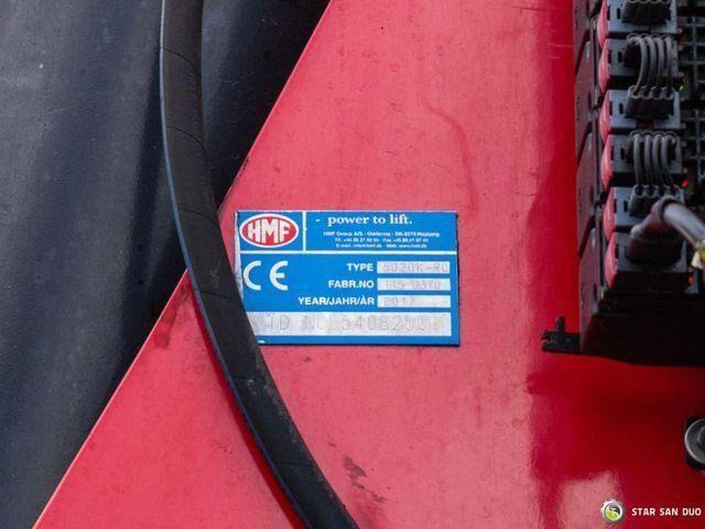 Camión caja abierta, Camión grúa MAN TGX 28.500 6x2 HMF 5020K-RC Fly Jib Crane: foto 20