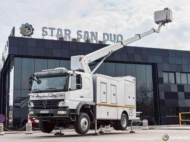 Mercedes-Benz 1529 4x4 Atego Lift Palfinger Wumag WT 230 - Camión con plataforma elevadora: foto 3 Mercedes-Benz 1529 4x4 Atego Lift Palfinger Wumag WT 230 - Camión con plataforma elevadora: foto 3