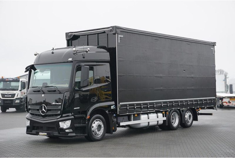 Mercedes-Benz ACTROS / 2533 / ACC / E 6 / FIRANKA / ŁAD. 15 450 KG / 19 PALET - Camión lona: foto 2 Mercedes-Benz ACTROS / 2533 / ACC / E 6 / FIRANKA / ŁAD. 15 450 KG / 19 PALET - Camión lona: foto 2