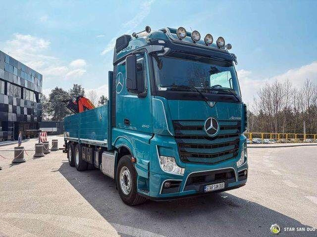 Mercedes-Benz ACTROS 2545 6x2 Palfinger PK 16001 HDS Crane - Camión caja abierta, Camión grúa: foto 5 Mercedes-Benz ACTROS 2545 6x2 Palfinger PK 16001 HDS Crane - Camión caja abierta, Camión grúa: foto 5