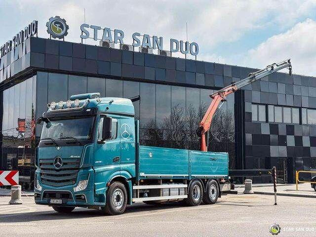 Leasing de Mercedes-Benz ACTROS 2545 6x2 Palfinger PK 16001 HDS Crane Mercedes-Benz ACTROS 2545 6x2 Palfinger PK 16001 HDS Crane: foto 7 Leasing de Mercedes-Benz ACTROS 2545 6x2 Palfinger PK 16001 HDS Crane Mercedes-Benz ACTROS 2545 6x2 Palfinger PK 16001 HDS Crane: foto 7
