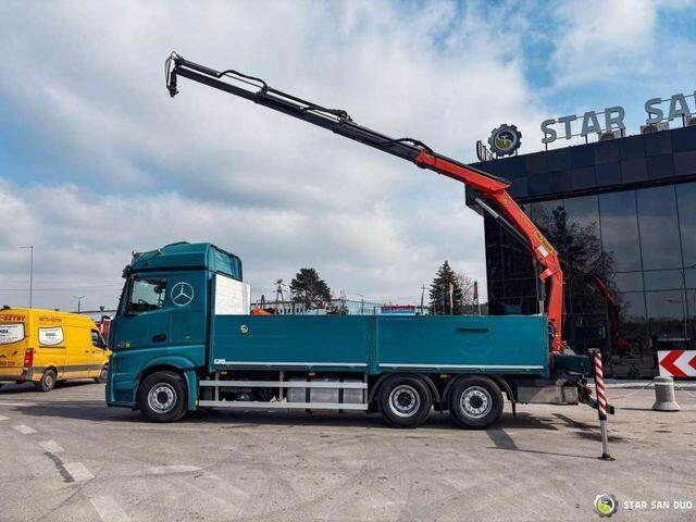 Mercedes-Benz ACTROS 2545 6x2 Palfinger PK 16001 HDS Crane - Camión caja abierta, Camión grúa: foto 4 Mercedes-Benz ACTROS 2545 6x2 Palfinger PK 16001 HDS Crane - Camión caja abierta, Camión grúa: foto 4