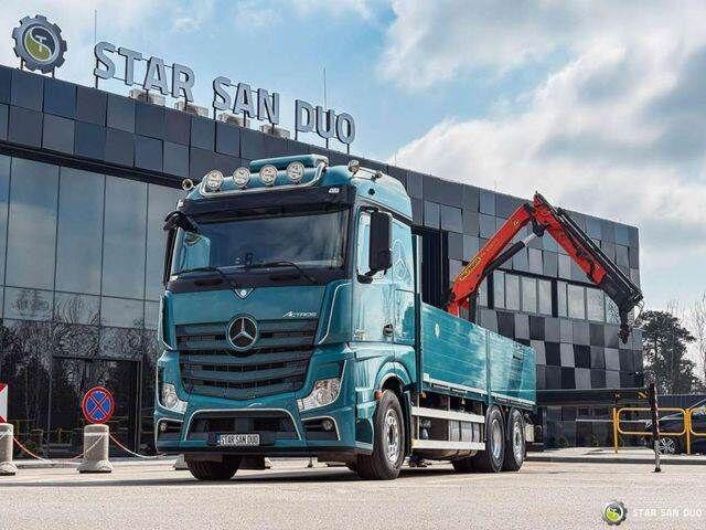 Leasing de Mercedes-Benz ACTROS 2545 6x2 Palfinger PK 16001 HDS Crane Mercedes-Benz ACTROS 2545 6x2 Palfinger PK 16001 HDS Crane: foto 9 Leasing de Mercedes-Benz ACTROS 2545 6x2 Palfinger PK 16001 HDS Crane Mercedes-Benz ACTROS 2545 6x2 Palfinger PK 16001 HDS Crane: foto 9