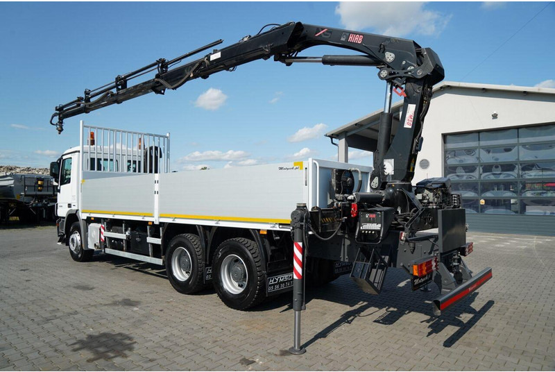 Mercedes-Benz ACTROS 2636 / 6x4 / SKRZYNIOWY 7 M + HDS HIAB -  WYSÓW 12,6 M / - Camión caja abierta, Camión grúa: foto 5 Mercedes-Benz ACTROS 2636 / 6x4 / SKRZYNIOWY 7 M + HDS HIAB -  WYSÓW 12,6 M / - Camión caja abierta, Camión grúa: foto 5