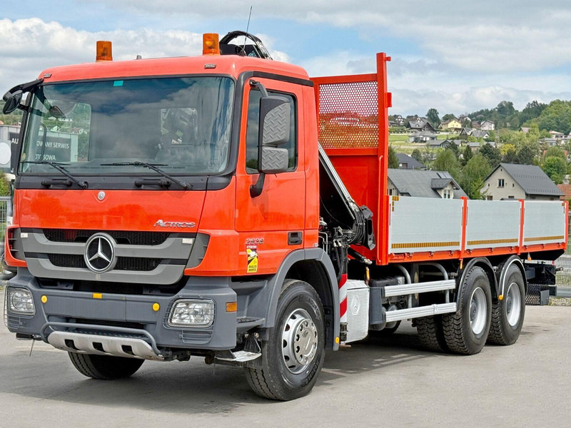 Mercedes-Benz ACTROS 2636 *HIAB 122 BS-2 HIDUO + FUNK/6x4 * TOP - Camión caja abierta, Camión grúa: foto 3 Mercedes-Benz ACTROS 2636 *HIAB 122 BS-2 HIDUO + FUNK/6x4 * TOP - Camión caja abierta, Camión grúa: foto 3