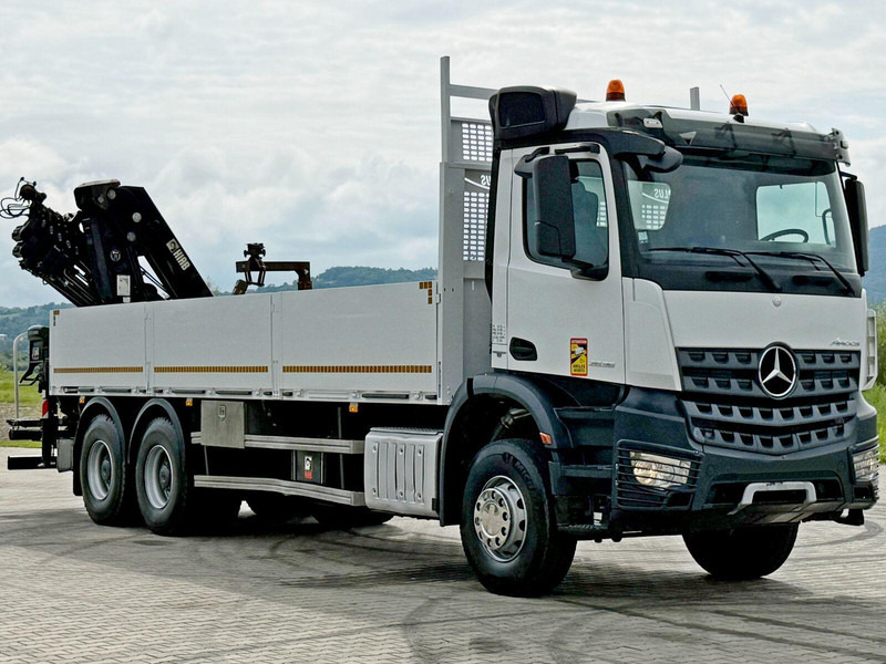 Mercedes-Benz ACTROS 2636 * HIAB 211 E-6 HIDUO/FUNK *6x4 - Camión caja abierta, Camión grúa: foto 3 Mercedes-Benz ACTROS 2636 * HIAB 211 E-6 HIDUO/FUNK *6x4 - Camión caja abierta, Camión grúa: foto 3