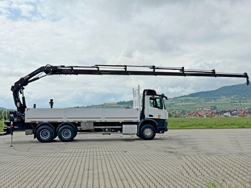 Mercedes-Benz ACTROS 2636 * HIAB 211 E-6 HIDUO/FUNK *6x4 - Camión caja abierta, Camión grúa: foto 5 Mercedes-Benz ACTROS 2636 * HIAB 211 E-6 HIDUO/FUNK *6x4 - Camión caja abierta, Camión grúa: foto 5