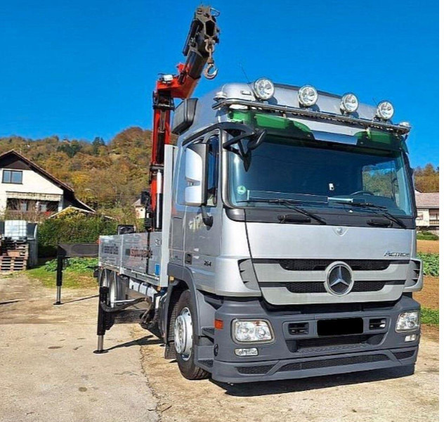 Mercedes-Benz ACTROS 2641 6x2 Crane PALFINGER PK 36002 - Camión caja abierta, Camión grúa: foto 2 Mercedes-Benz ACTROS 2641 6x2 Crane PALFINGER PK 36002 - Camión caja abierta, Camión grúa: foto 2