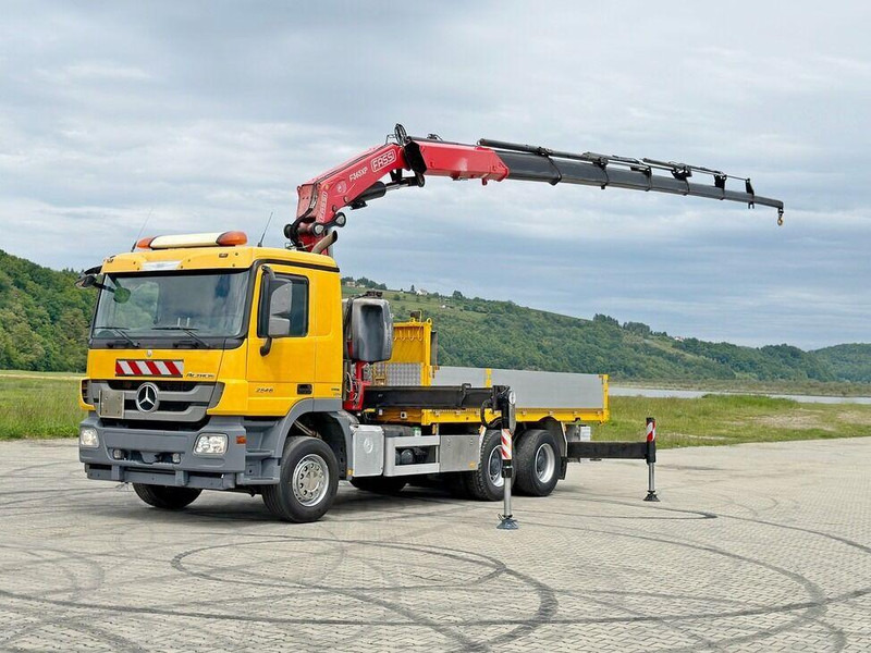 Mercedes-Benz ACTROS 2646 * FASSI F365AXP.26 + FUNK * 6x4 - Camión caja abierta, Camión grúa: foto 2 Mercedes-Benz ACTROS 2646 * FASSI F365AXP.26 + FUNK * 6x4 - Camión caja abierta, Camión grúa: foto 2