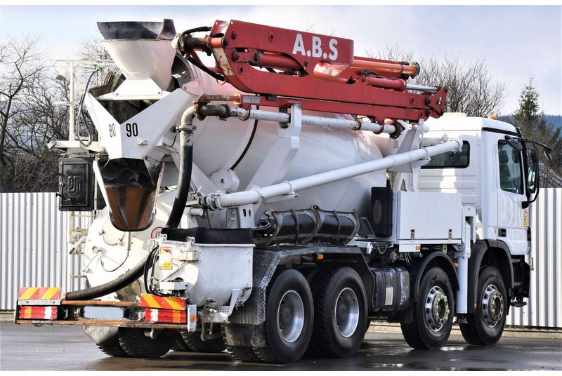 Mercedes-Benz ACTROS 3241* Betonpumpe 21m *8x4 * Top Zustand - Bomba de hormigón: foto 4 Mercedes-Benz ACTROS 3241* Betonpumpe 21m *8x4 * Top Zustand - Bomba de hormigón: foto 4