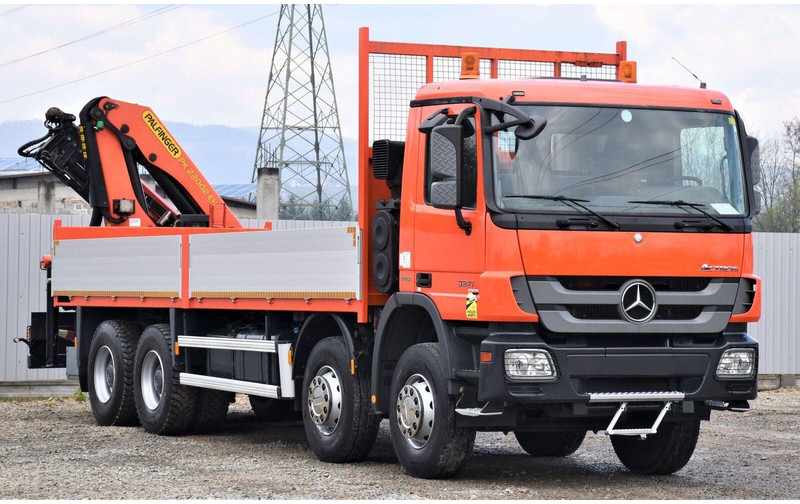 Mercedes-Benz ACTROS 3241 - Camión caja abierta, Camión grúa: foto 3 Mercedes-Benz ACTROS 3241 - Camión caja abierta, Camión grúa: foto 3