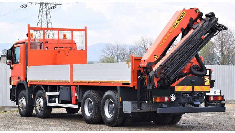 Mercedes-Benz ACTROS 3241 - Camión caja abierta, Camión grúa: foto 5 Mercedes-Benz ACTROS 3241 - Camión caja abierta, Camión grúa: foto 5