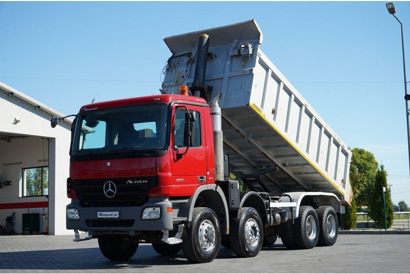 Mercedes-Benz ACTROS 4141 / WYWROTKA TYLNOZSYPOWA / WIELTON / EPS + SP - Camión volquete: foto 1 Mercedes-Benz ACTROS 4141 / WYWROTKA TYLNOZSYPOWA / WIELTON / EPS + SP - Camión volquete: foto 1