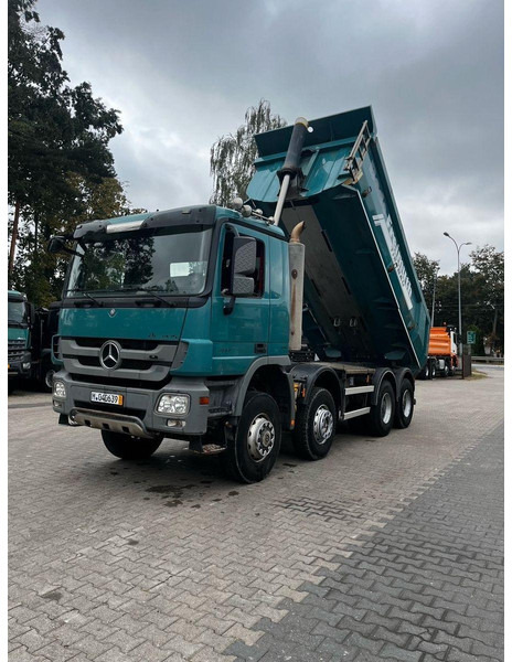 Mercedes-Benz ACTROS 4144 MP3 8X6 , KIPPER CARNEHL MULDA - Camión volquete: foto 1 Mercedes-Benz ACTROS 4144 MP3 8X6 , KIPPER CARNEHL MULDA - Camión volquete: foto 1