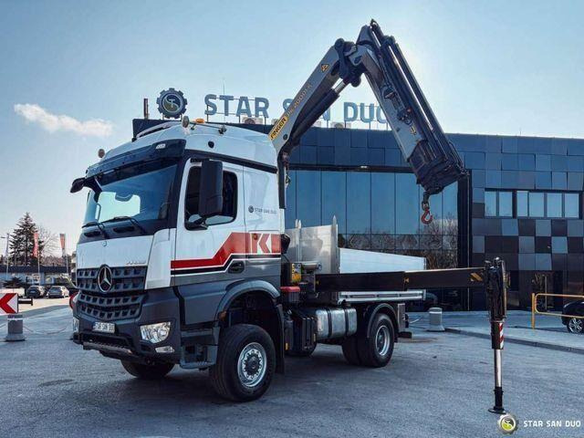 Mercedes-Benz AROCS 1851 PALFINGER PK 20002 Crane Kran - Camión caja abierta, Camión grúa: foto 4 Mercedes-Benz AROCS 1851 PALFINGER PK 20002 Crane Kran - Camión caja abierta, Camión grúa: foto 4