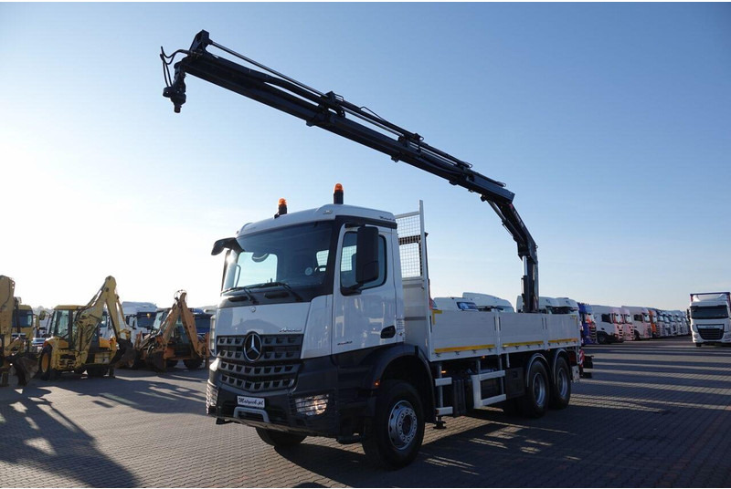 Mercedes-Benz AROCS 2633 / 6x4 / SKRZYNIOWY - 6,5 M / HDS HIAB 188 b-3 wysów: - Camión caja abierta, Camión grúa: foto 2 Mercedes-Benz AROCS 2633 / 6x4 / SKRZYNIOWY - 6,5 M / HDS HIAB 188 b-3 wysów: - Camión caja abierta, Camión grúa: foto 2