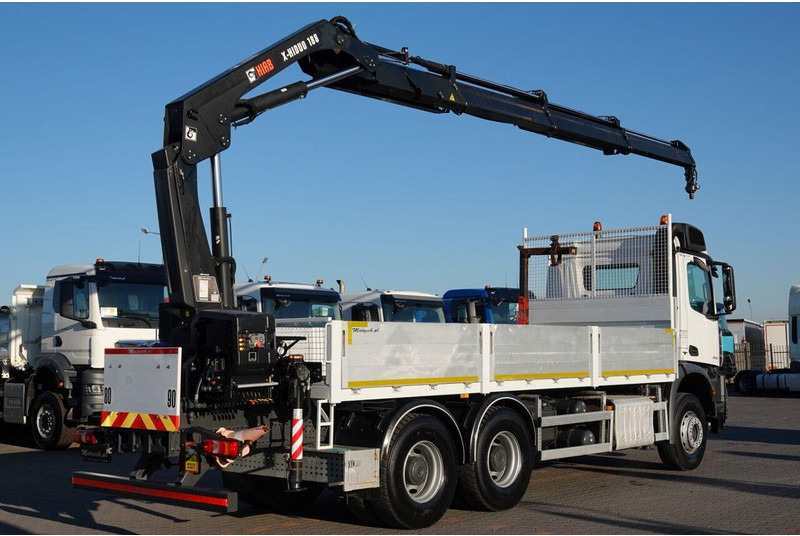 Mercedes-Benz AROCS 2633 / 6x4 / SKRZYNIOWY - 6,5 M / HDS HIAB 188 b-3 wysów: - Camión caja abierta, Camión grúa: foto 4 Mercedes-Benz AROCS 2633 / 6x4 / SKRZYNIOWY - 6,5 M / HDS HIAB 188 b-3 wysów: - Camión caja abierta, Camión grúa: foto 4