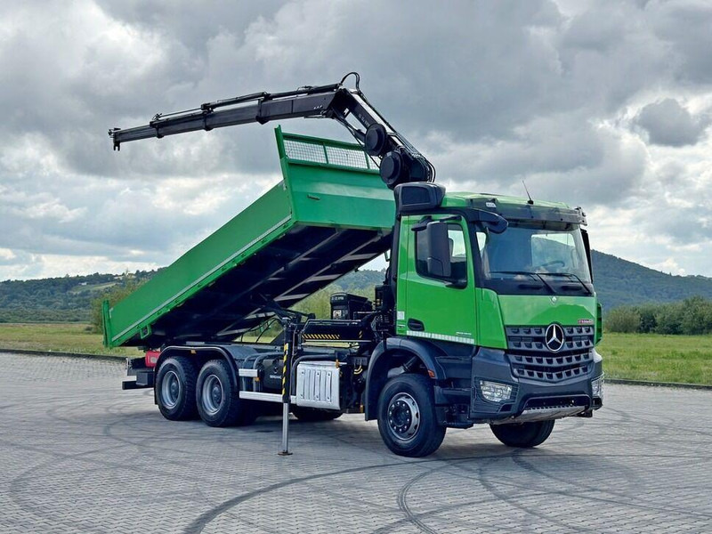 Mercedes-Benz AROCS 2636 * HIAB 122 ES - 3 HIPRO * 6x4 - Camión volquete, Camión grúa: foto 2 Mercedes-Benz AROCS 2636 * HIAB 122 ES - 3 HIPRO * 6x4 - Camión volquete, Camión grúa: foto 2
