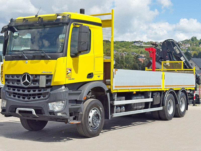 Mercedes-Benz AROCS 2636 *HIAB 166 D-4 HIDUO + FUNK* 6x4 - Camión caja abierta, Camión grúa: foto 4 Mercedes-Benz AROCS 2636 *HIAB 166 D-4 HIDUO + FUNK* 6x4 - Camión caja abierta, Camión grúa: foto 4