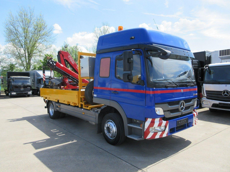 Mercedes-Benz ATEGO 1224 L - Camión caja abierta, Camión grúa: foto 1 Mercedes-Benz ATEGO 1224 L - Camión caja abierta, Camión grúa: foto 1