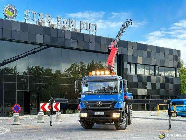 Mercedes-Benz AXOR 1833 4x4 Palfinger PK 22002 EH Crane Winch - Camión volquete, Camión grúa: foto 3 Mercedes-Benz AXOR 1833 4x4 Palfinger PK 22002 EH Crane Winch - Camión volquete, Camión grúa: foto 3