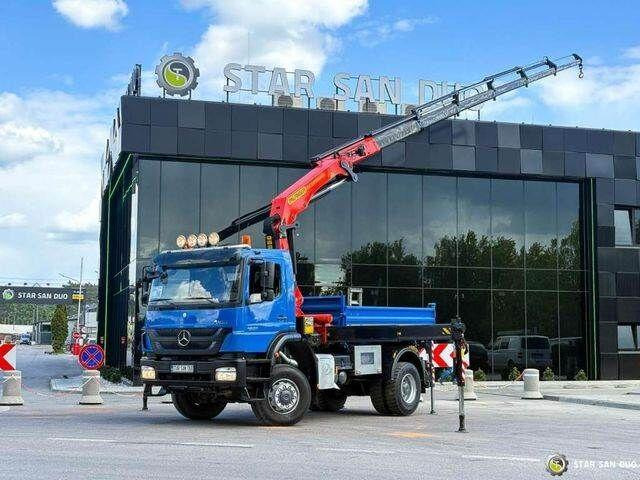 Mercedes-Benz AXOR 1833 4x4 Palfinger PK 22002 EH Crane Winch - Camión volquete, Camión grúa: foto 4 Mercedes-Benz AXOR 1833 4x4 Palfinger PK 22002 EH Crane Winch - Camión volquete, Camión grúa: foto 4