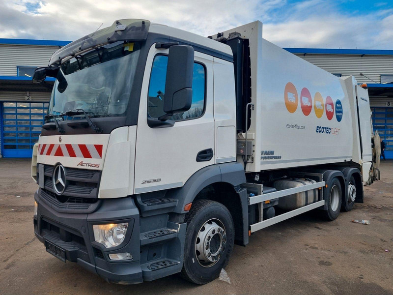 Mercedes-Benz Actros 2536 6x2 Faun Powerpress 524 Garbage truck - Camión de basura: foto 3 Mercedes-Benz Actros 2536 6x2 Faun Powerpress 524 Garbage truck - Camión de basura: foto 3