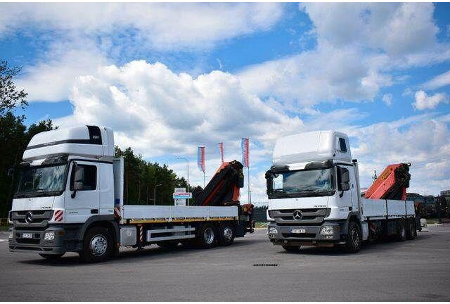 Mercedes-Benz Actros 2546 6x2 Palfinger PK 53002 Crane Kran - Camión caja abierta, Camión grúa: foto 5 Mercedes-Benz Actros 2546 6x2 Palfinger PK 53002 Crane Kran - Camión caja abierta, Camión grúa: foto 5