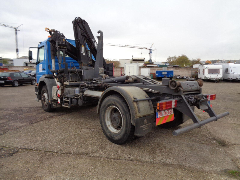 Mercedes-Benz Atego 1828 Hook lift truck + Crane Hiab 102 - Camión multibasculante, Camión grúa: foto 5 Mercedes-Benz Atego 1828 Hook lift truck + Crane Hiab 102 - Camión multibasculante, Camión grúa: foto 5
