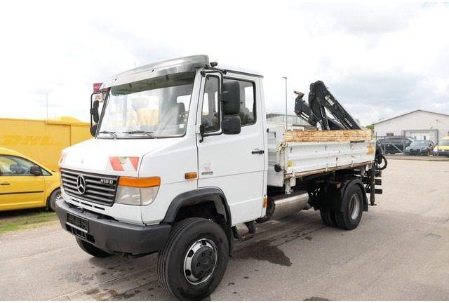 Mercedes-Benz Vario 816D - Camión volquete, Camión grúa: foto 1 Mercedes-Benz Vario 816D - Camión volquete, Camión grúa: foto 1